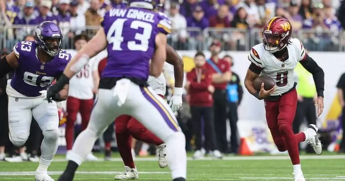 Commanders QB Jayden Daniels frustrated and disappointed by injuries he calls 'freak accidents'