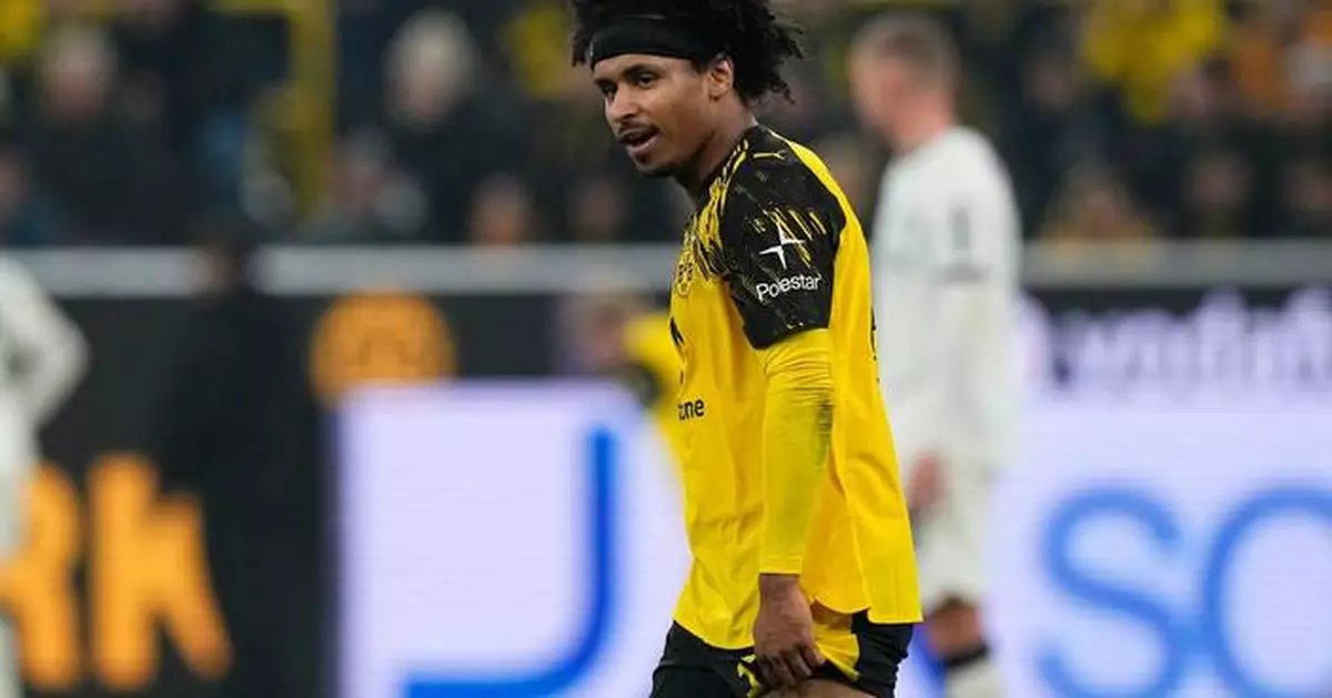 Dortmund's Adeyemi faces a fine for his emotional reaction to being substituted