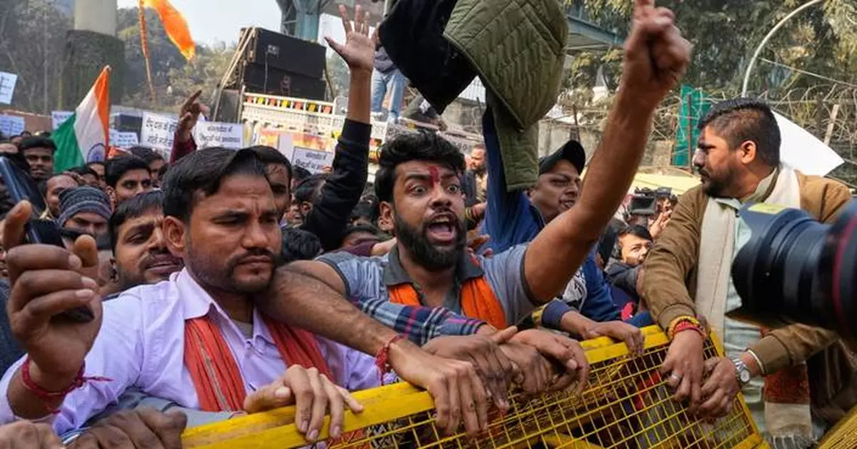 Protest erupts in India's capital city over lynching of Hindu man in Bangladesh