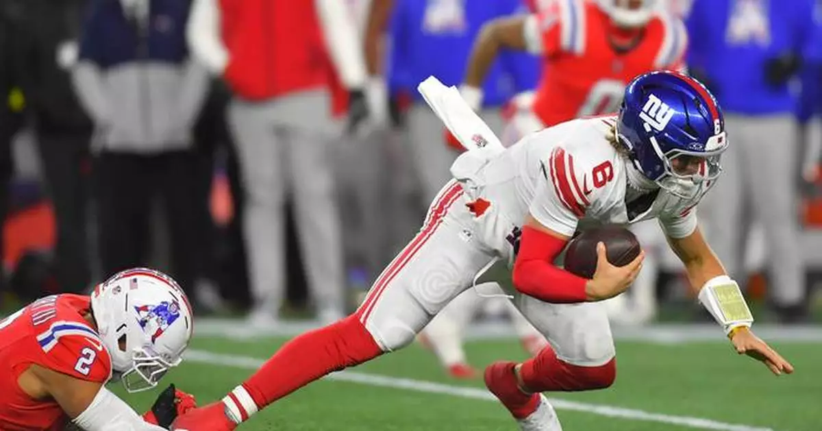 Another hard hit to Jaxson Dart underscores tough return for Giants rookie quarterback
