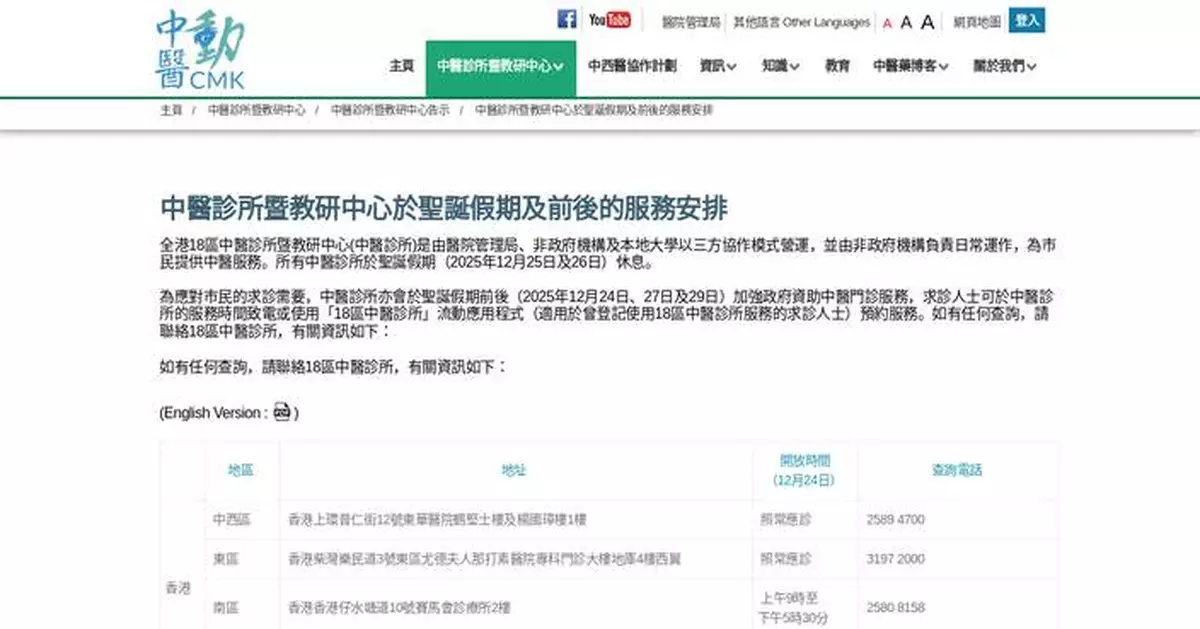 Public Hospitals to Implement Surge Measures During Holiday Season to Manage Increased Patient Demand