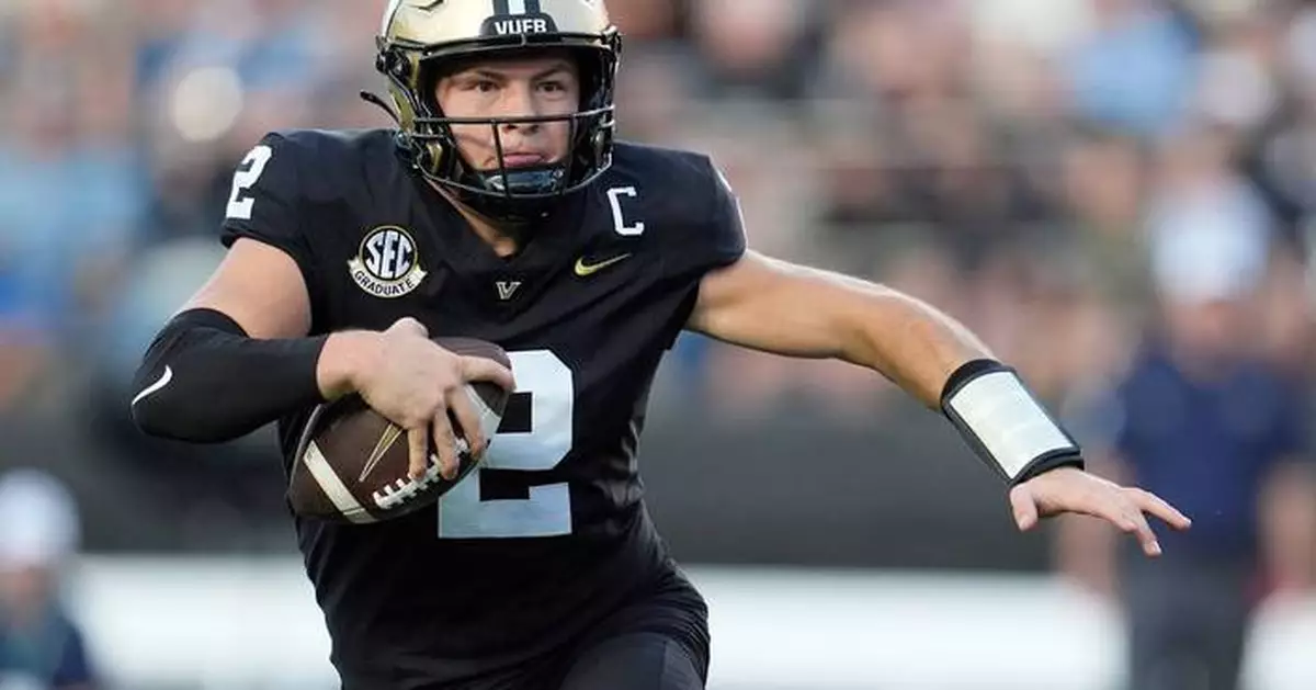AP All-SEC: QB Diego Pavia and coach Clark Lea land top honors for surprising Vanderbilt