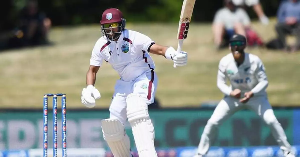 Greaves' 202 earns the West Indies a draw with New Zealand in the 1st test