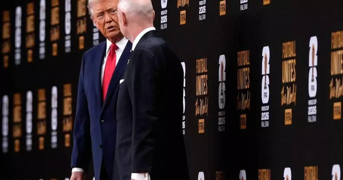 Music, comedy and a whole lot of Trump. And then finally, an actual World Cup draw