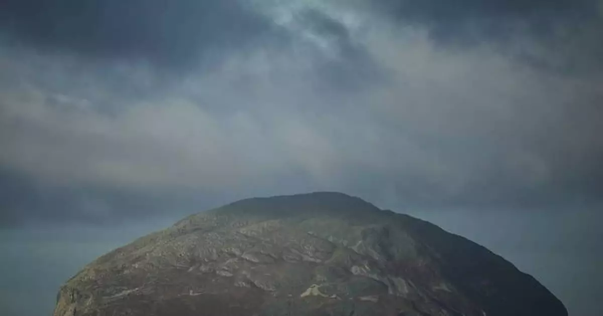 An uninhabited Scottish isle is home to the golden granite used in Olympic curling stones