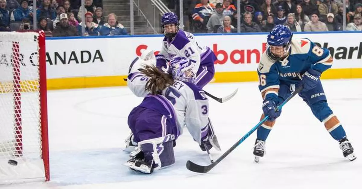 Taylor Heise’s OT goal lifts Frost past Goldeneyes 2-1 in Takeover Tour stop in Edmonton