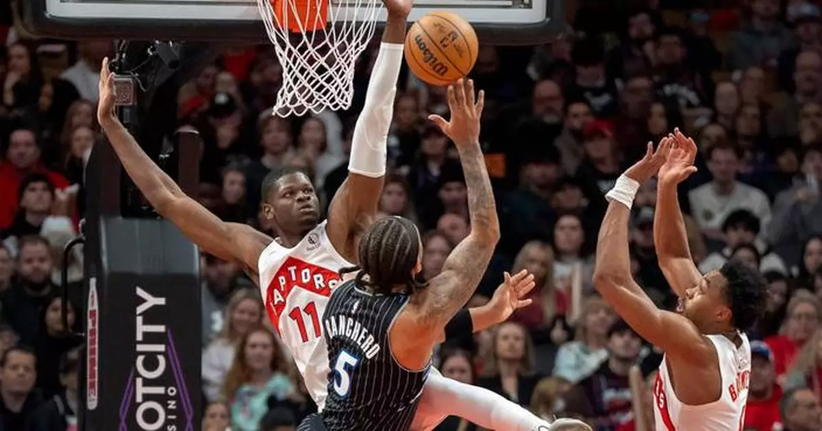 Jamal Shead scores 19 as Raptors overcome 21-point deficit to beat Magic 107-106