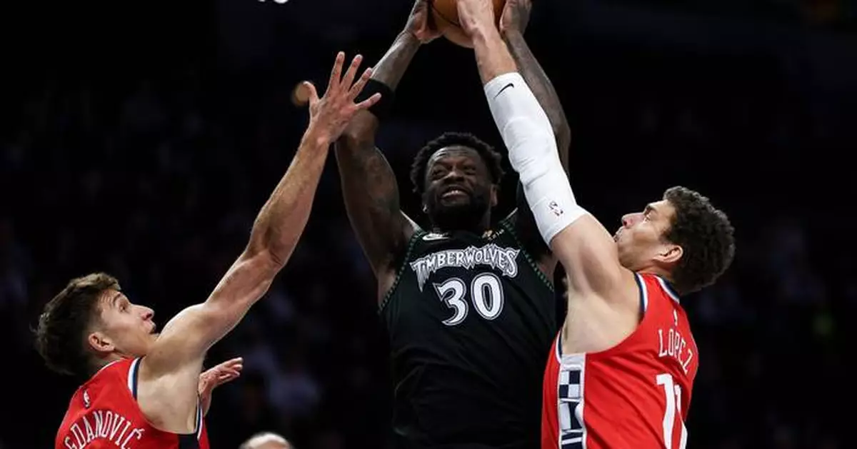 Reid makes a go-ahead 3-pointer, McDaniels scores 27 and Timberwolves edge Clippers