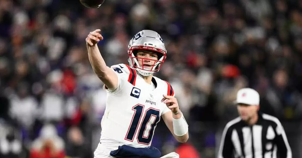 Drake Maye leads the Patriots to a 28-24 win over the Ravens that clinches a playoff spot