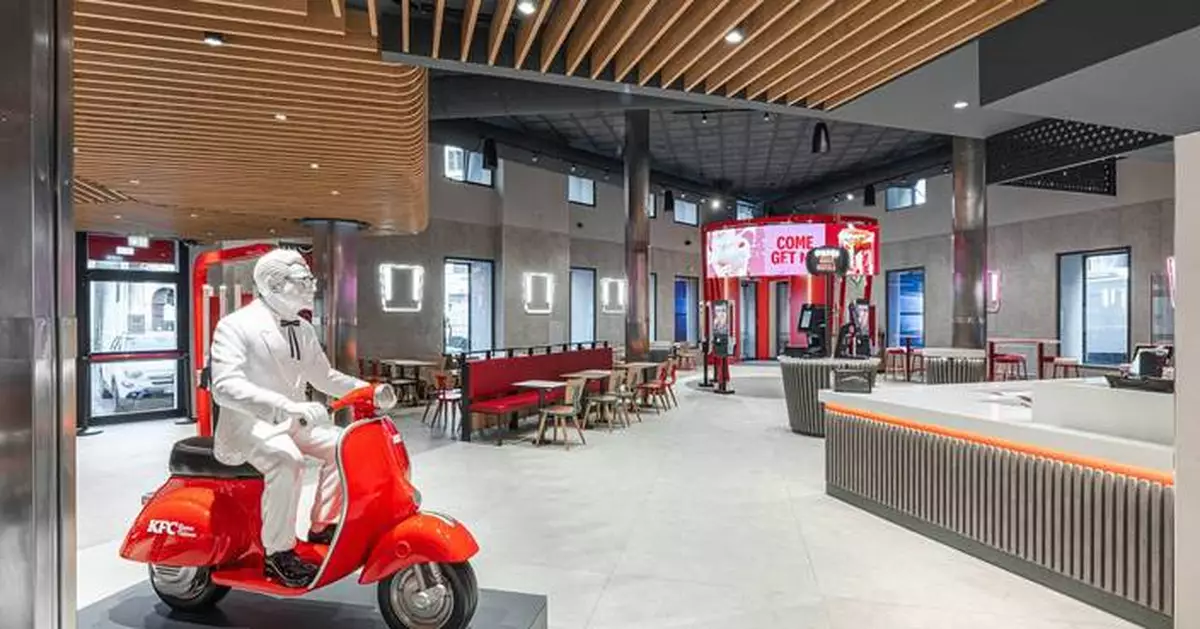 KFC Opens Iconic Flagship Store in Rome, Marking Major Milestone in European Expansion