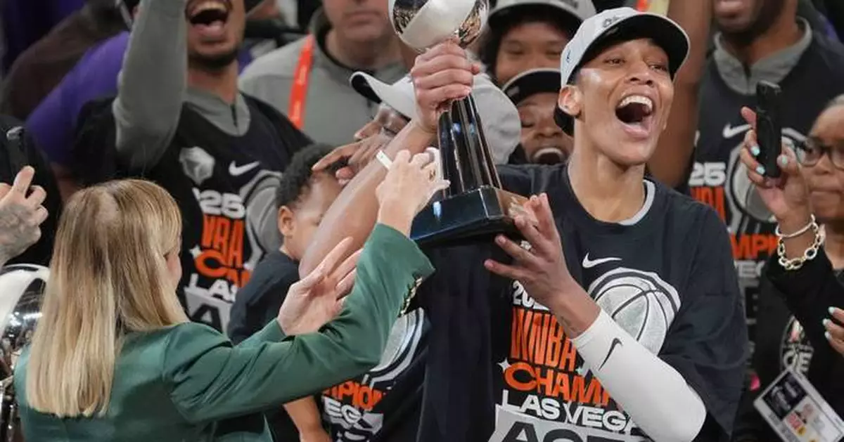 A'ja Wilson wins AP Female Athlete of the Year following historic 4th WNBA MVP