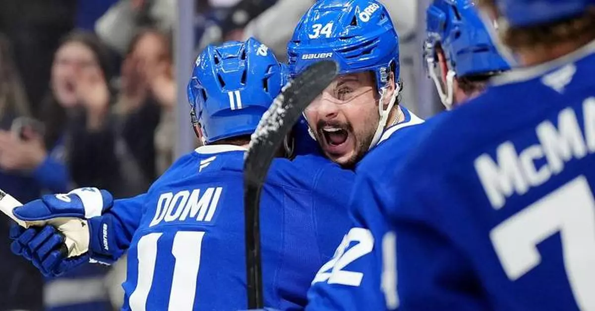 Auston Matthews has goal, 2 assists as Maple Leafs beat Senators 7-5