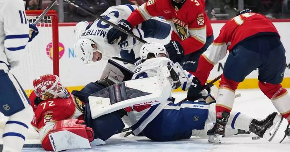 Maple Leafs jump out to quick lead, hold off Panthers for 4-1 win