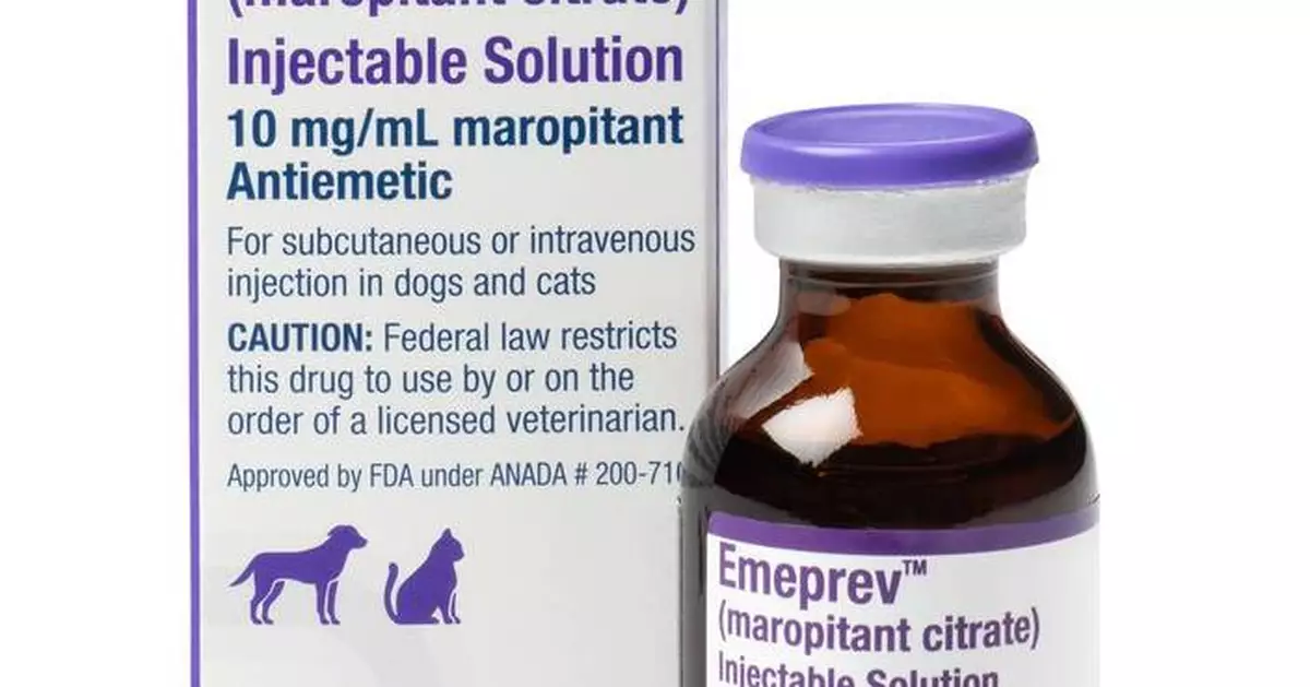 Dechra Announces FDA Approval of Emeprev&#x2122; (maropitant citrate) Injectable Solution