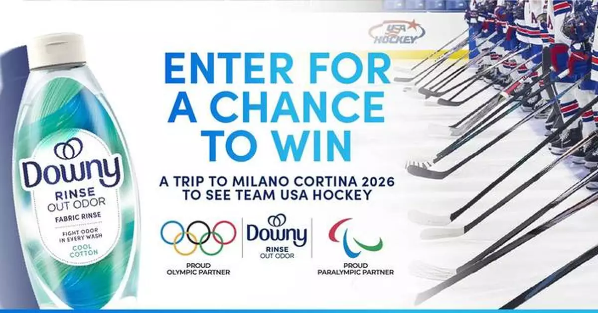 Downy and USA Hockey Announce Partnership By Sending One Lucky Fan To The Olympic and Paralympic Winter Games Milano Cortina 2026