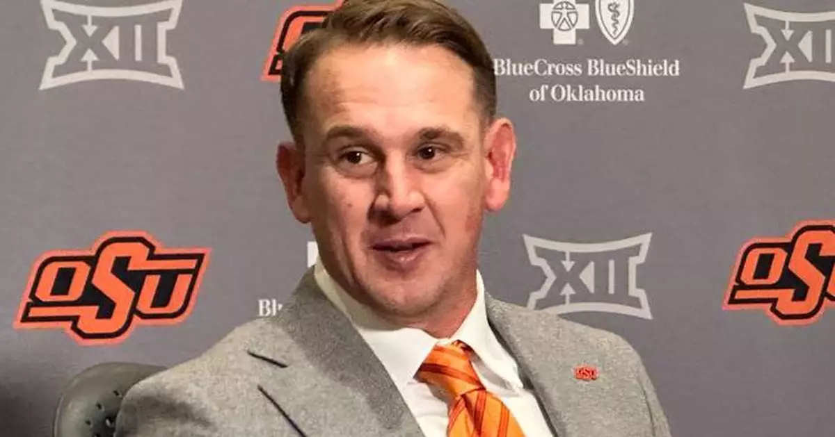 Eric Morris introduced as Oklahoma State coach, looks to revive program Gundy brought to prominence