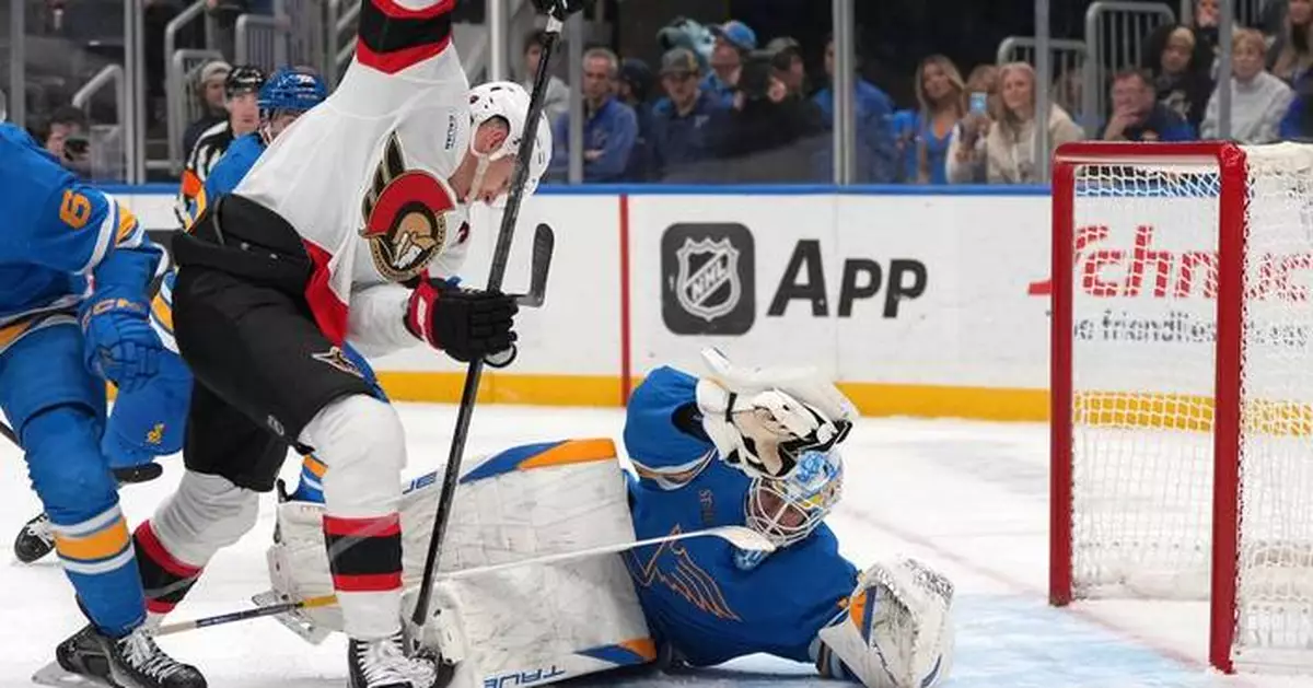 Blues’ goalie Binnington focused on his game with Olympic selection looming