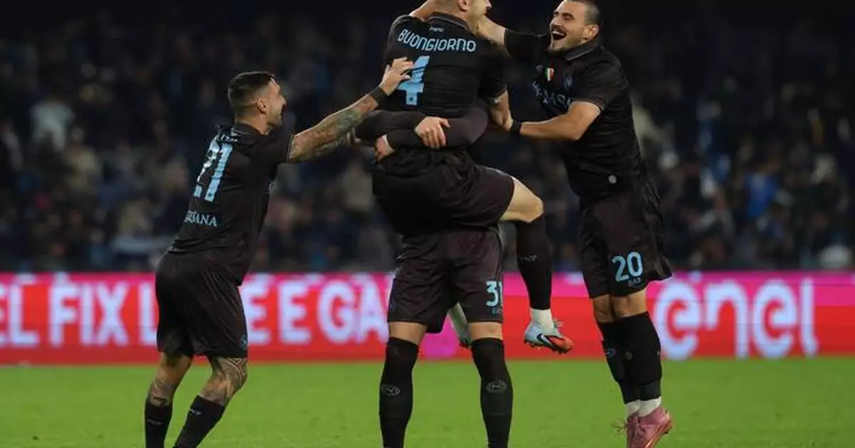 Napoli triumphs in penalty shootout to reach Italian Cup quarterfinals; Inter also advances