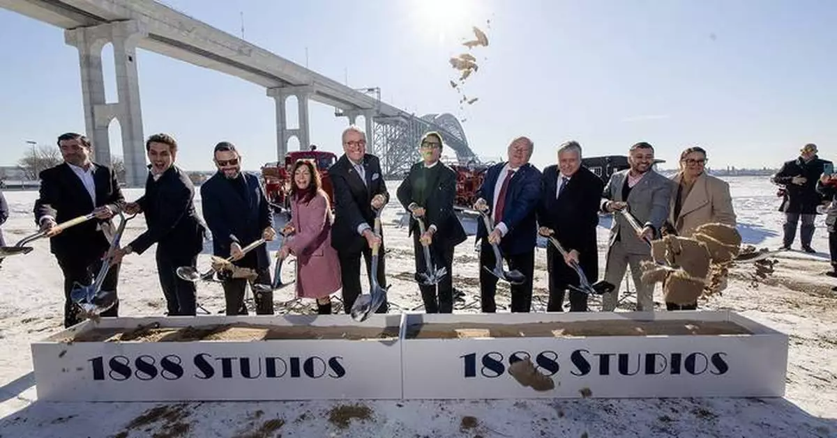 1888 Studios Breaks Ground on New Jersey’s Largest Film &amp; Television Production Campus
