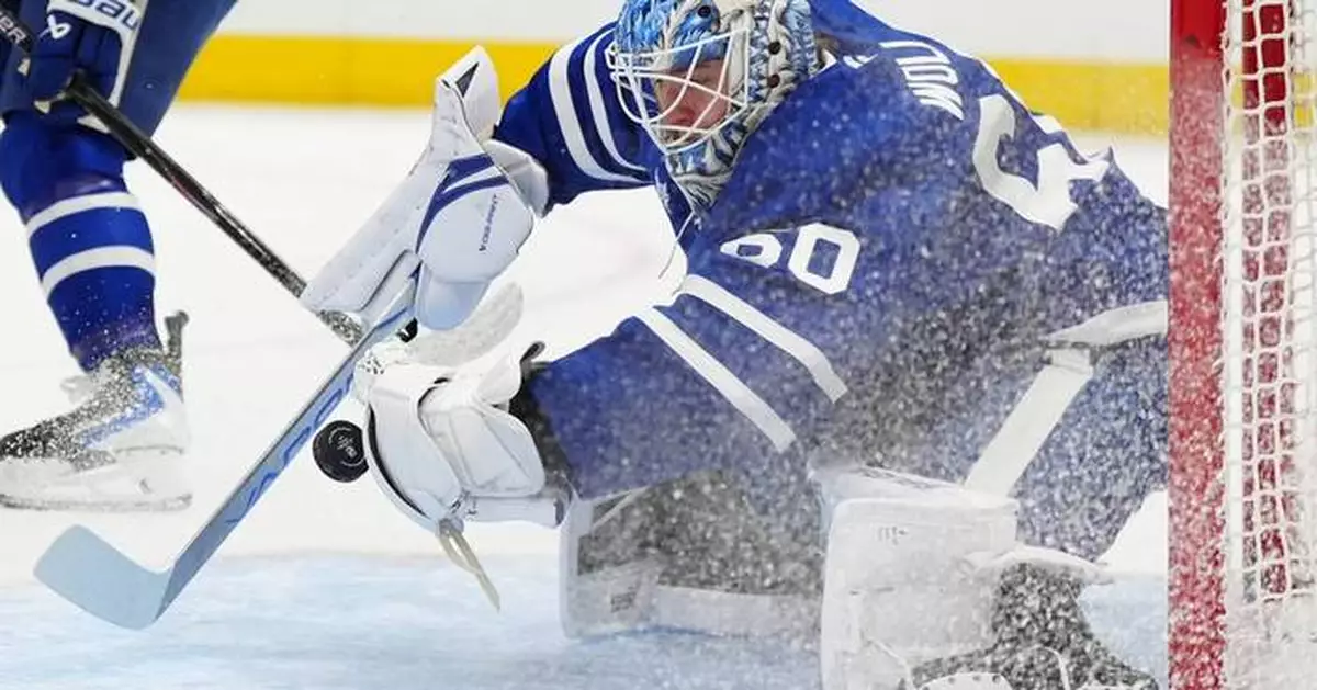 Woll earns 1st shutout of the season as Maple Leafs send Devils to their 4th straight loss