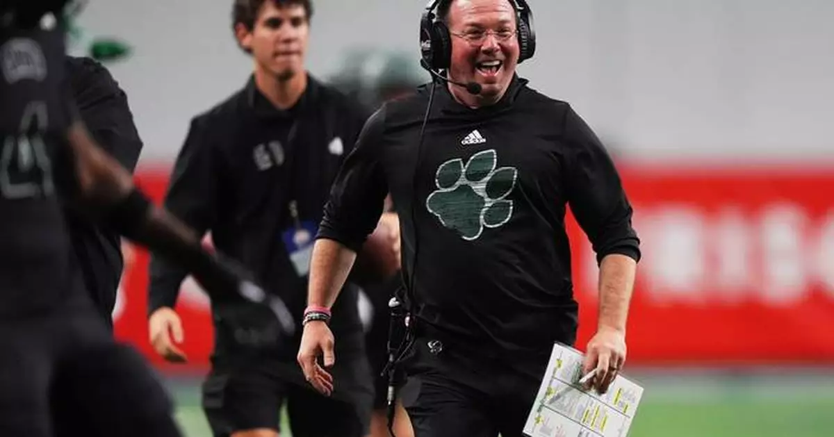 Ohio University promotes John Hauser to head coach after the Bobcats' Frisco Bowl victory