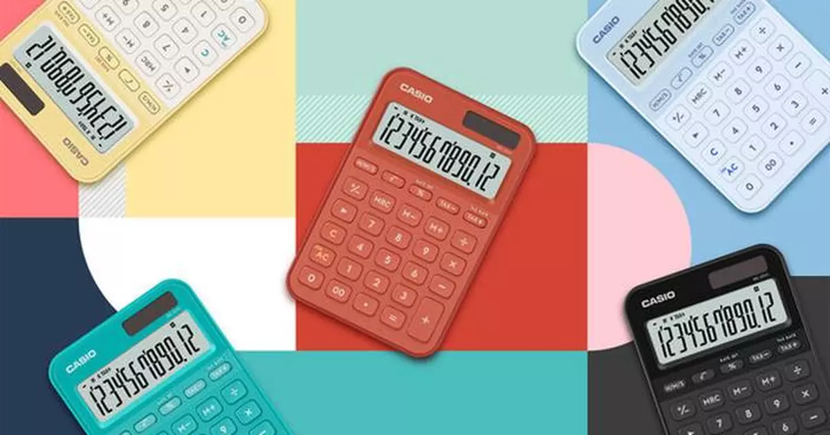 Casio to Release 25 Design Calculators