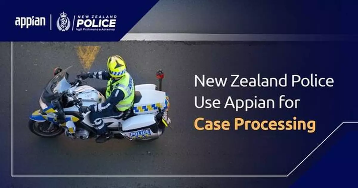 New Zealand Police Use Appian for Case Processing