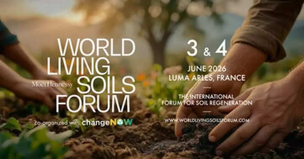 WORLD LIVING SOILS FORUM on June 3 and 4, 2026, at LUMA Arles