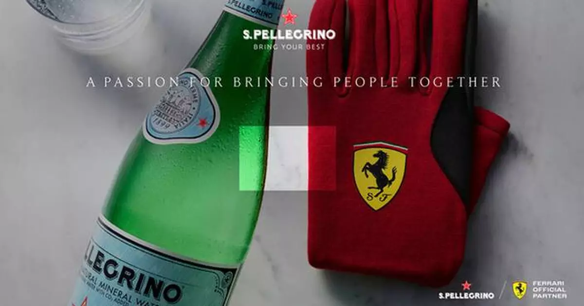 S.Pellegrino Announces Long-term Partnership with Ferrari to Inspire Consumers to Bring Their Best