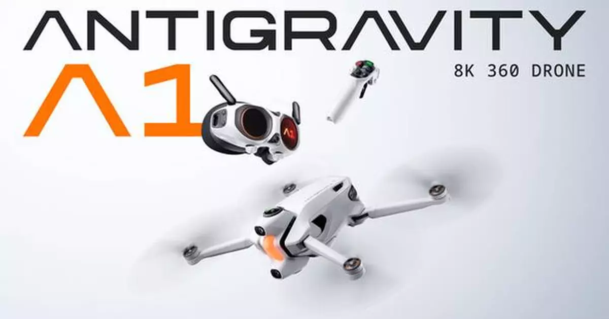 Antigravity A1, the World's First 8K 360 Drone, Now Available Globally