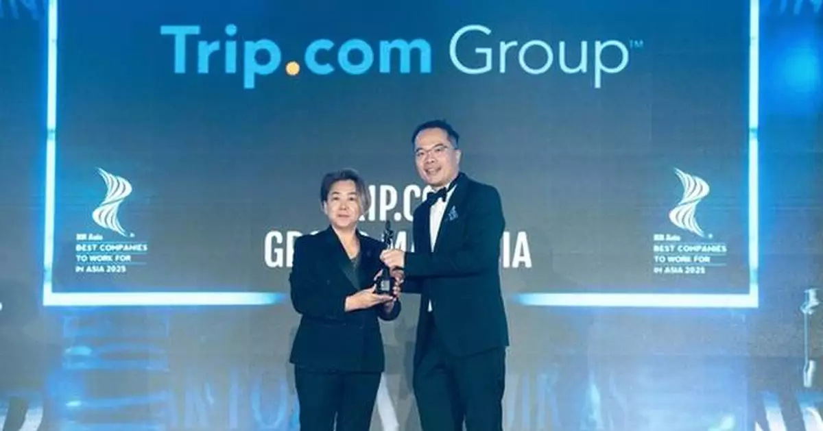 Trip.com Group Recognised Among HR Asia's "Best Companies to Work For in Asia 2025" for Second Consecutive Year in Malaysia