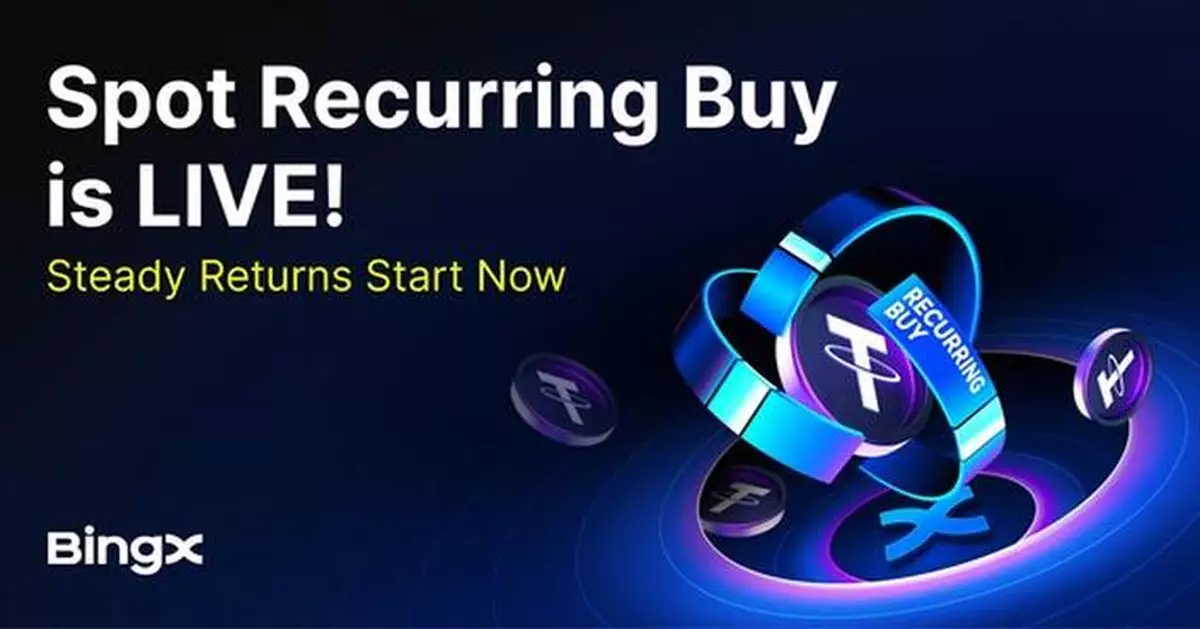 BingX Introduces Recurring Buy to Help Users Ride Out Crypto Market Swings