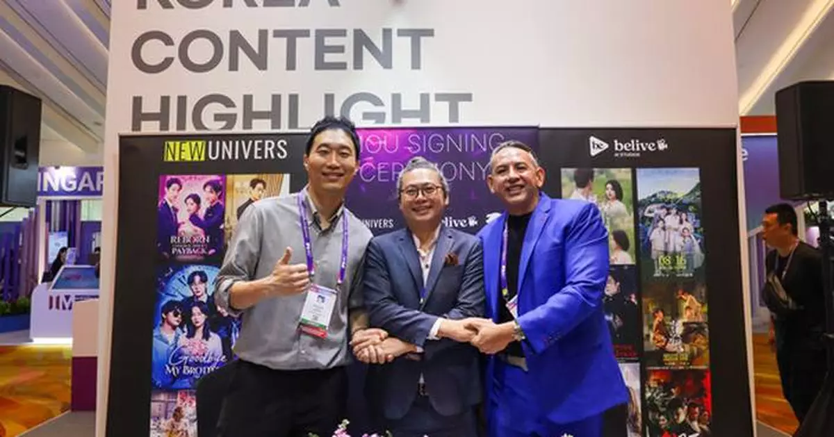 BeLive Studios, NewUnivers and ChopChop Systems Sign Memorandum of Understanding at ATF 2025