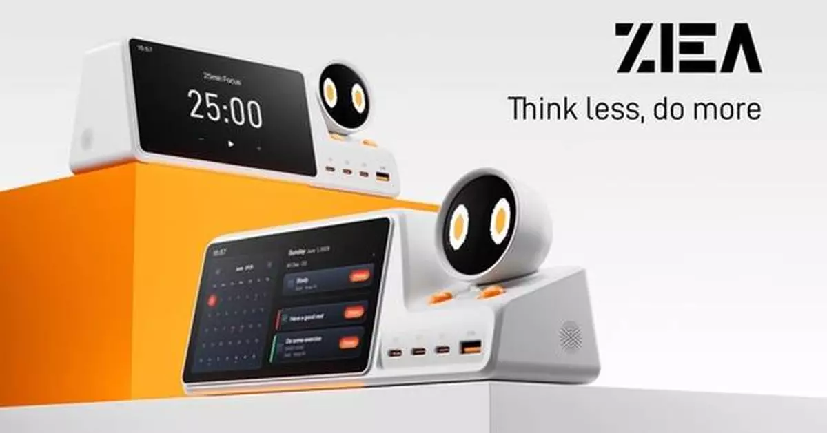ZIEA Unveils World's First AI Desktop Calendar Designed to Reclaim Your Focus in an Age of Distraction
