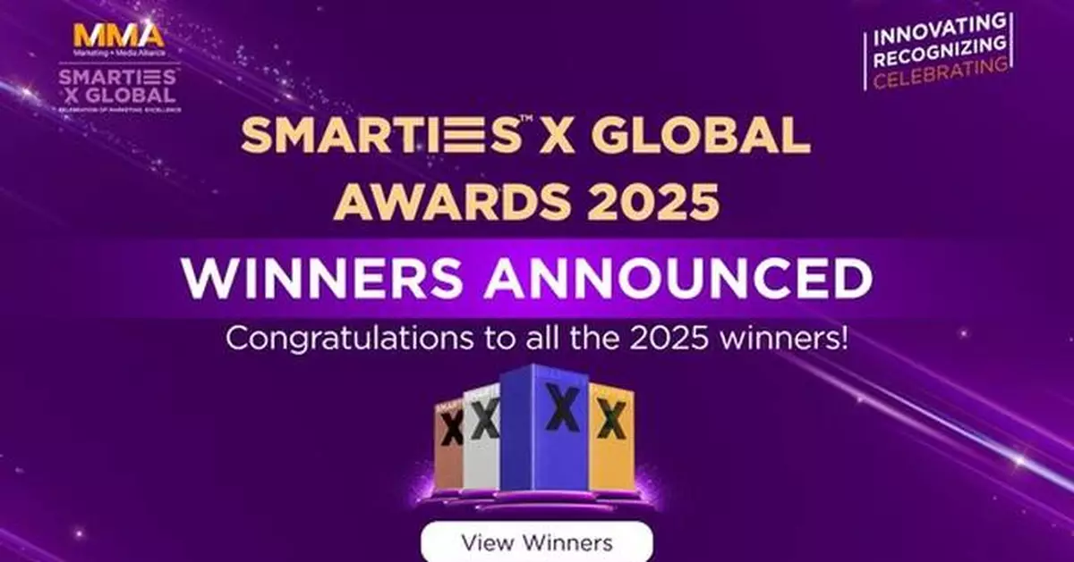 MMA Announces SMARTIES™ X Global 2025 Winners: Honoring Marketing That Drives Global Impact