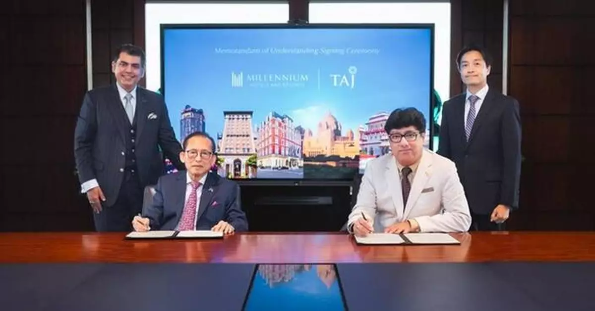 MILLENNIUM HOTELS &amp; RESORTS AND IHCL JOIN HANDS ON A GLOBAL LOYALTY PARTNERSHIP