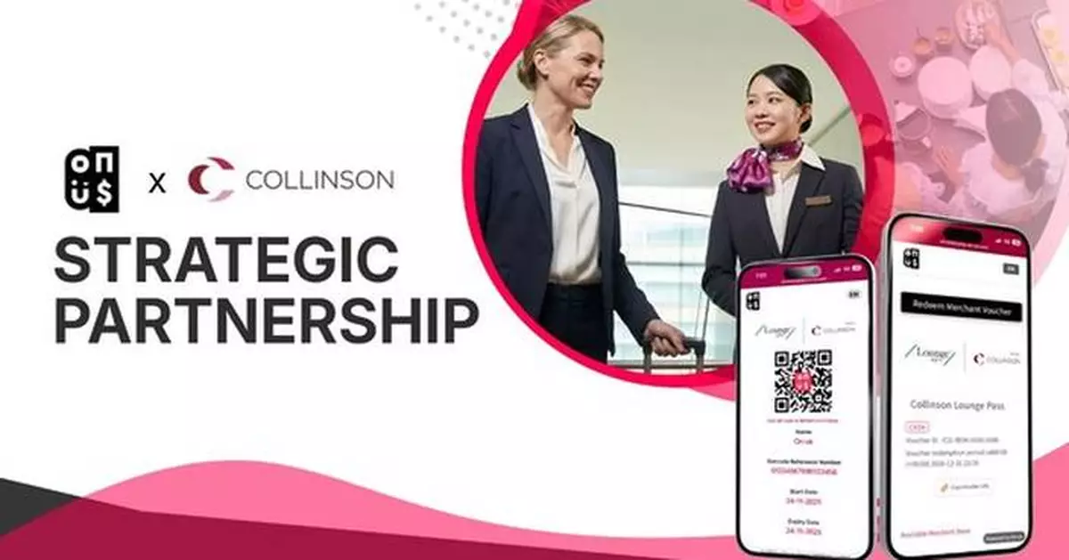 Collinson International and On-us Partner to Provide Instant Access to 1,800+ Airport Experiences Globally for Visa Cardholders