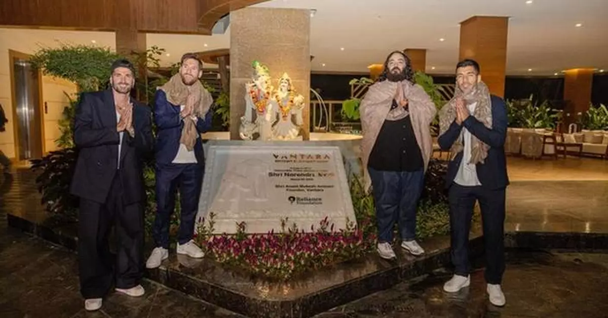 Lionel Messi visits Vantara, experiences unforgettable encounters with sacred Indian traditions and wildlife conservation initiatives in India