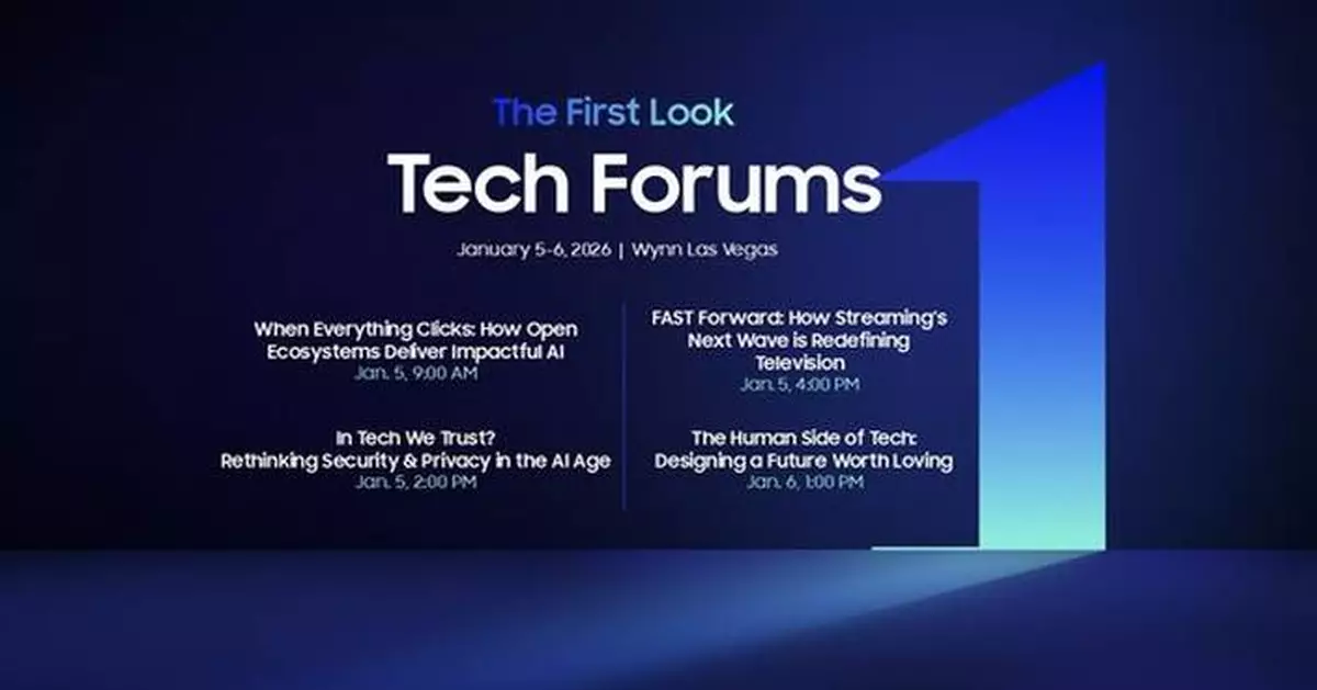 Samsung to Host Series of Tech Forums at CES 2026