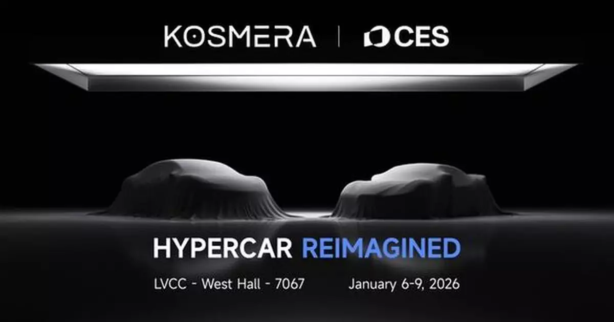 CES 2026 Preview: Kosmera Prototype Debuts, Redefining the Intelligent Hypercar