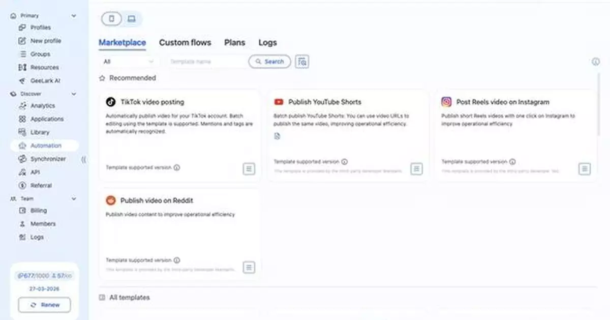 GeeLark Introduces a New Era of In-App Social Media Automation