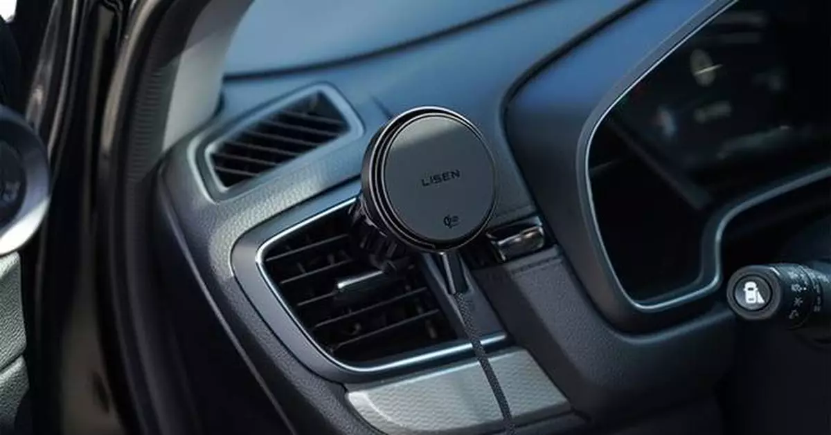 LISEN Leads the Qi2.2 Era: 25W AI-Powered MagSafe Car Wireless Fast Charger Launches on Amazon, Redefining On-the-Go Power