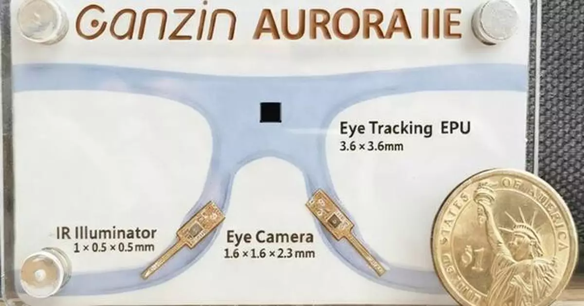 Ganzin Launches Ultra-Low-Power ASIC Eye-Tracking Platform AURORA IIE, Enabling Always-On AI Glasses and VR/MR Devices