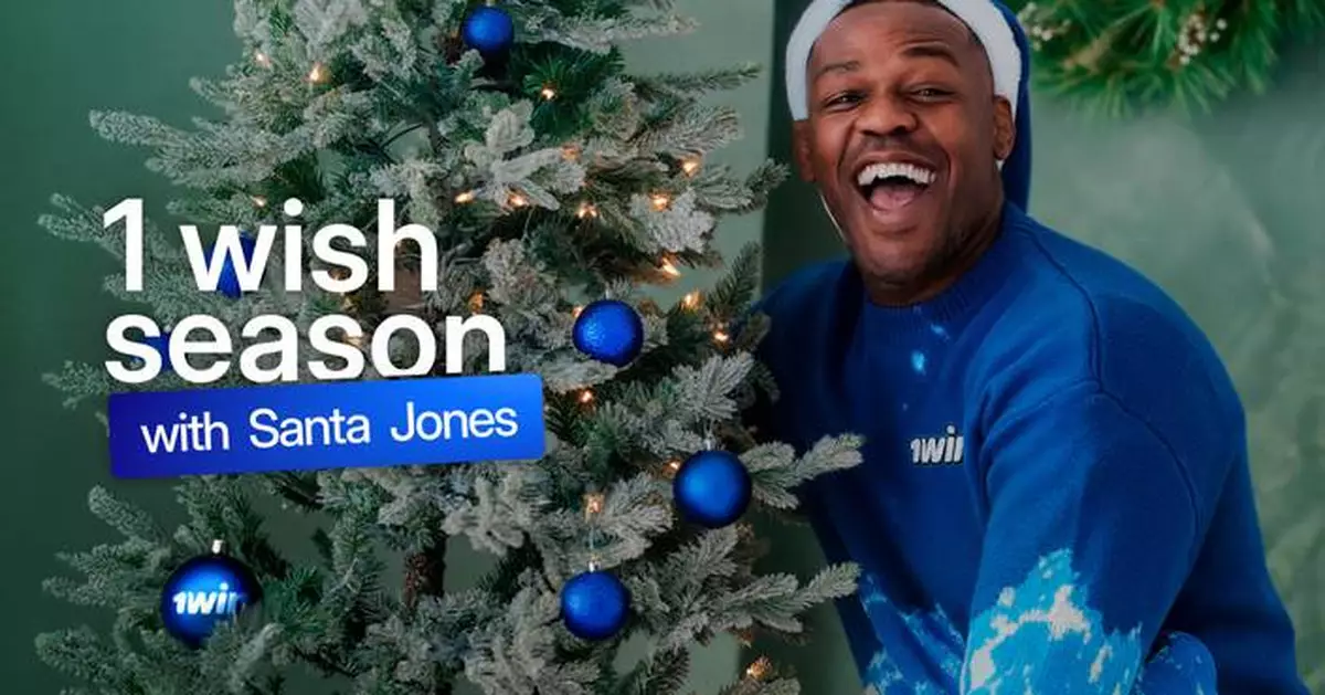 1wish Season with Santa Jones – Christmas Advents by 1win and Jon Jones
