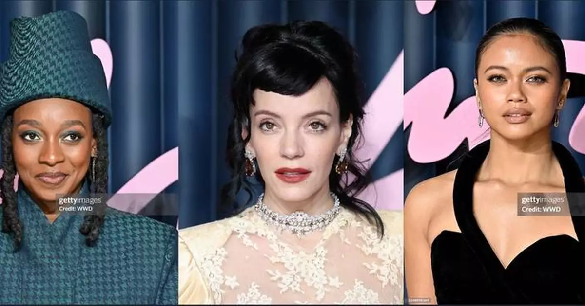 Lily Allen, Little Simz and Bianca Bustamante Light Up The Red-Carpet In Desert Diamonds, At The Fashion Awards 2025