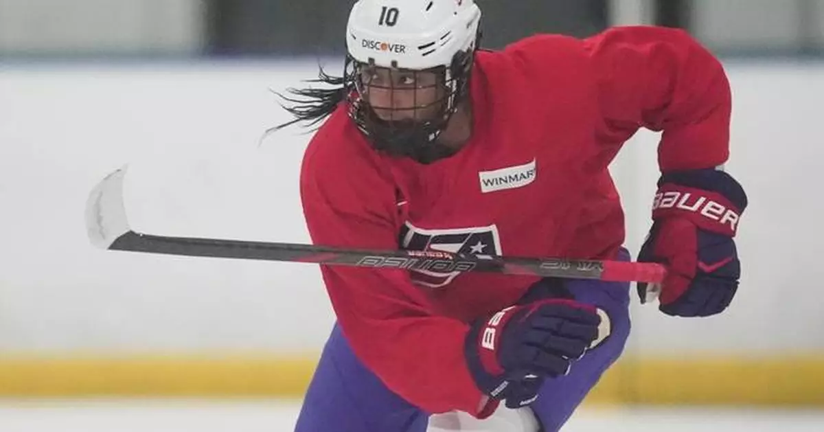 At 21, Laila Edwards is considered the future of the US women's hockey team