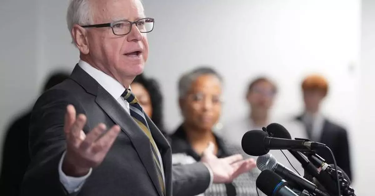 Gov. Tim Walz says he doesn't know what future holds for him after abandoning reelection bid