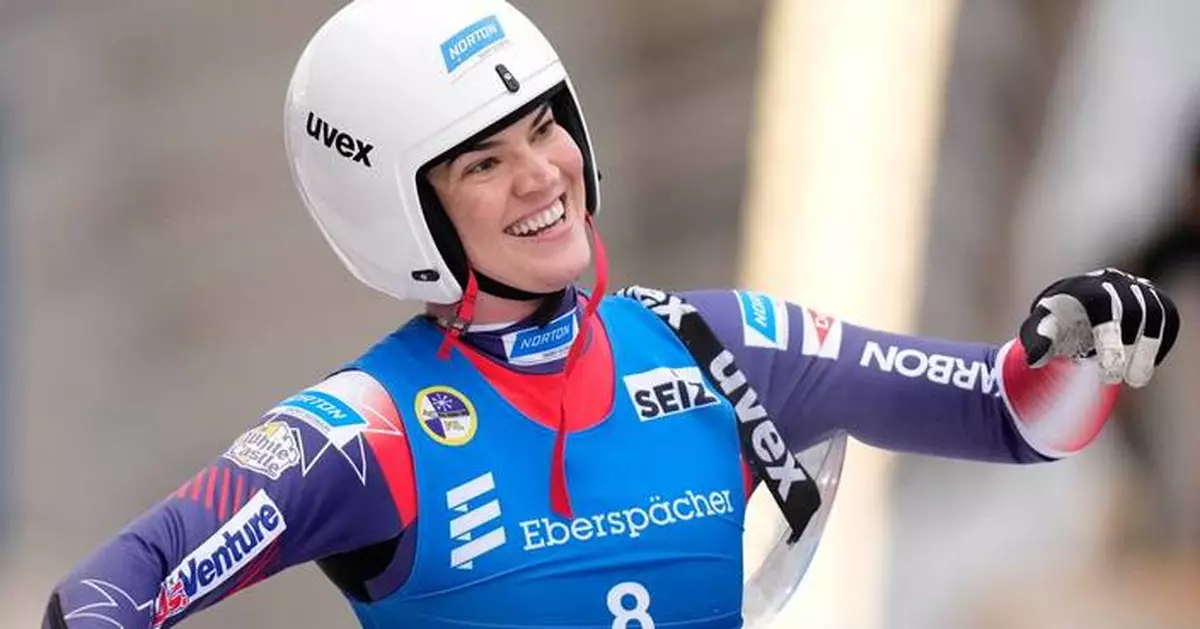 As Olympics loom, Summer Britcher wins another World Cup gold for USA Luge