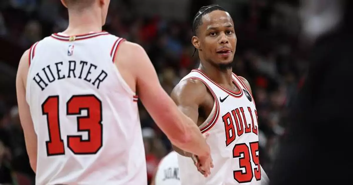 Okoro's season-high 24 points lead short-handed Bulls past Pelicans 134-118