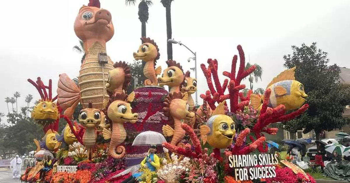 Artistic Entertainment Services Wins 6 Rose Parade® Trophies for its Float Entries